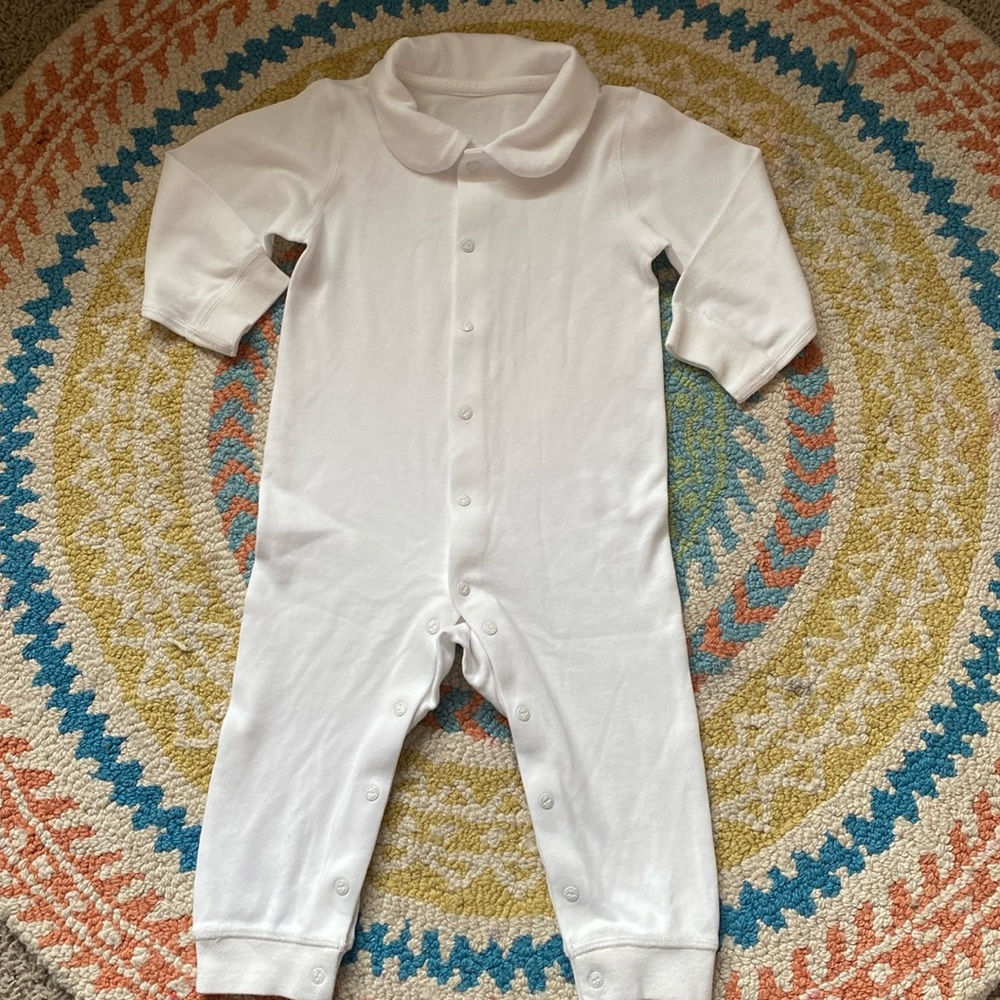 NWOT Organic Cotton One Piece with Snap closure